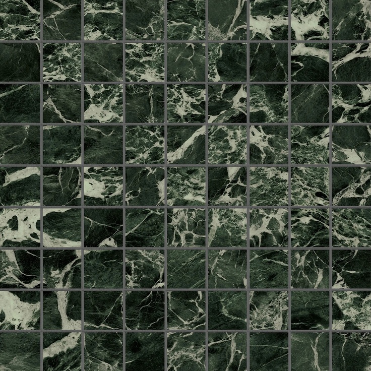 Marazzi Allmarble С000581119 M9MW_AllmarbleVerdeAverMosaicoLux30X30 Mosaic 30x30 cm, Italy, other types of marble - photo 1 Marazzi Allmarble С000581119 M9MW_AllmarbleVerdeAverMosaicoLux30X30 Mosaic 30x30 cm, Italy, other types of marble - photo 1