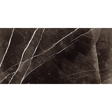 Marazzi Allmarble MEKT Calacatta Black Rett porcelænsflise 75x150 cm, Italien, marmor-look - foto 1 - foto 1