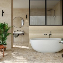 Marazzi Carácter 30x60, glaseret porcelænsflise, Italien, andre stenarter - interiørfoto 1 - foto 1