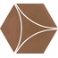 Marazzi Cementum С000570154 M9W5_CementumCottoDecoroArco21X18,2 porcelain tile 18,2x21 cm, Italy, concrete - photo 1