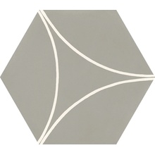 Marazzi Cementum С000570149 M9W0_CementumNickelDecoroArco21X18,2 gres porcelanato 18,2x21 cm, Itália, concreto - foto 1 - foto 1