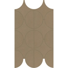 Marazzi Cementum С000570163 M9Y5_CementumOliveMosaicoCerchi23,8X41,4 Mosaico 23,8x41,4 cm, Itália, concreto - foto 1 - foto 1