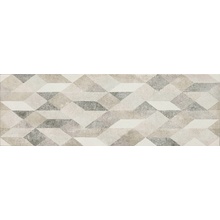 Marazzi Chalk С000451512 M02R_ChalkButterDecoroOrigami azulejo de pared 25x76 cm, Italia, debajo del concreto - foto 1 - foto 1