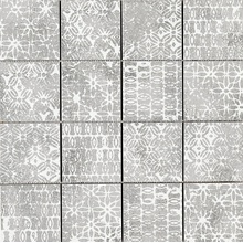 Marazzi Chalk M0CZ Texture Butter/Smoke/Grey Mozaïek 30x30 cm, Italië, mozaieklook - foto 1 - foto 1