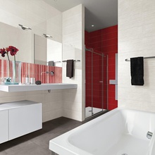 Marazzi Cloud 20x50 см, keramiek, Italië, monokleur - interieurfoto 1 - foto 2