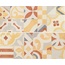 Marazzi Cloud С000464306 M89F_CloudDecoroMandalaCream stěnová dlaždice 20x50 cm, Itálie - fotografie 1