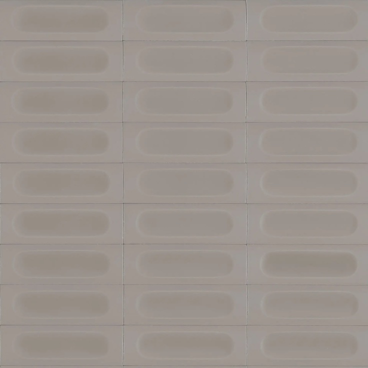 Marazzi Confetto С000578814 MEV2_ConfettoGrigioStr.3DSavoiardo5X15 porcelain tile 5x15 cm, Italy, monochrome - photo 1 Marazzi Confetto С000578814 MEV2_ConfettoGrigioStr.3DSavoiardo5X15 porcelain tile 5x15 cm, Italy, monochrome - photo 1