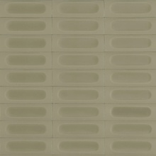 Marazzi Confetto С000578812 MEV0_ConfettoSalviaStr.3DSavoiardo5X15 porcelain tile 5x15 cm, Italy, monochrome - photo 1 - photo 1