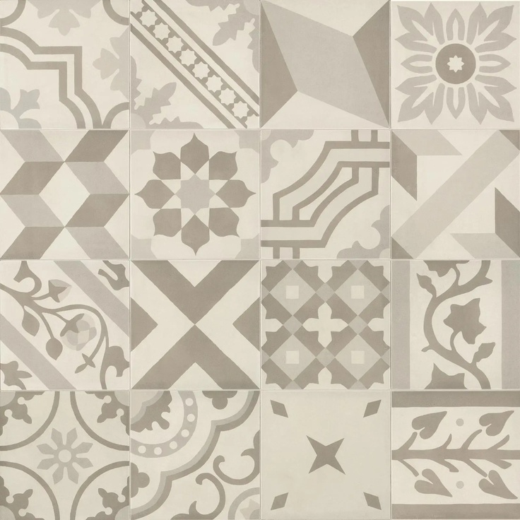 Marazzi D_Segni Blend С000525693 M60D_D_segniBlendDecoroMixOsso20X20 porcelain tile 20x20 cm, Italy, hydraulic - photo 1 Marazzi D_Segni Blend С000525693 M60D_D_segniBlendDecoroMixOsso20X20 porcelain tile 20x20 cm, Italy, hydraulic - photo 1