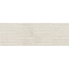 Marazzi Fabula Wall С000627543 MP9P_FabulaWall3DGentleTravertinoCrossBiancoRt33X100 azulejo de parede 33x100 cm, Itália, travertino - foto 1 - foto 1