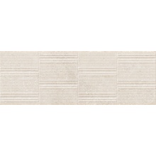 Marazzi Fabula MP9P Travertino Cross Bianco Gentle 3D str wall tile 33x100 cm, Italy, stone  - photo 1 - photo 1
