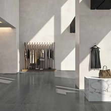 Marazzi Grande Concrete Look 120x120, ongeglazuurd keramisch graniet, Italië, beton - interieurfoto 1 - foto 3