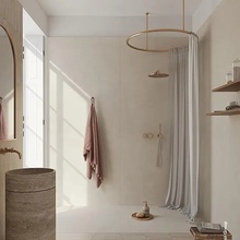 Marazzi Grande Concrete Look 120x120, uglaseret porcelænssten, Italien, beton - interiørfoto 1 - foto 4