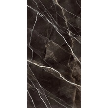Marazzi Grande Marble Look С000581810 MEPE_GrandeMarbleLookCalacattaBlackSatinRt160X320 porcelain tile 160x320 cm, Italy, calacatta - photo 1 - photo 1