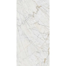 Marazzi Grande Marble Look С000514465 M37D_GrandeMarbleLookGoldenWhiteLuxRet.Stuoiato160X320 porcelain tile 160x320 cm, Italy, other types of marble - photo 1 - photo 1