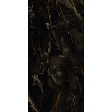 Marazzi Grande Marble Look С000581816 MEQ5_GrandeMarbleLookOniceNeroLuxRt160X320 porcelain tile 160x320 cm, Italy, onyx - photo 1 - photo 1