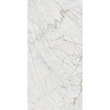 Marazzi Grande Marble Look M37D Golden White Stuoiato Lux gres porcelanato 160x320 cm, Itália, efeito marmore - foto 1 - foto 1