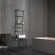Marazzi Grande Metal Look 160x320 см, ongeglazuurd keramisch graniet, Italië, metaal - interieurfoto 1 - foto 2