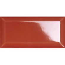 Marazzi Hello С000418953 M8GJ_HelloDiamanatoLuxRed wandtegel 7,5x15 cm, Italië, monokleur - foto 1 - foto 1