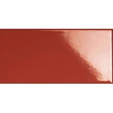 Marazzi Hello С000418939 M8FZ_HelloLuxRed wandtegel 7,5x15 cm, Italië, monokleur - foto 1 - foto 1
