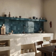 Marazzi Lume 10x10, glaseret keramisk granit, Italien - interiørfoto 1 - foto 4