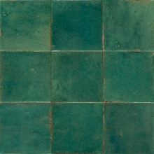 Marazzi Lume MQ7W Green Lux porcelain tile 10x10 cm, Italy - photo 1 - photo 2