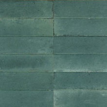 Marazzi Lume MP90 Emerald Lux porcelain tile 6x24 cm, Italy, brick  - photo 1 - photo 2