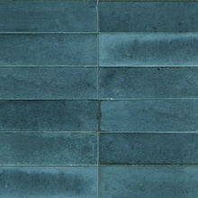 Marazzi Lume MP8X Ocean Lux porcelain tile 6x24 cm, Italy, brick  - photo 1 - photo 2