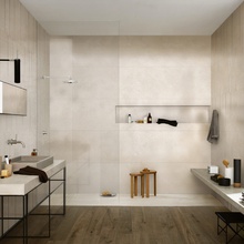 Marazzi Magnifica 60x180 см, keramiek, Italië, kalksteen - interieurfoto 1 - foto 3