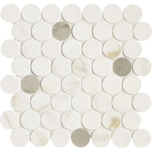 Marazzi Magnifica С000503155 M8FU_MagnificaCalacattaGoldMosaicoCircle31X31 Mosaico 31x31 cm, Itália, calacatta - foto 1 - foto 1