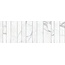 Marazzi Magnifica С000503149 M8FM_MagnificaStatuarioMosaicoStripIns.Metallo60X180 Mosaic 60x180 cm, Italy, statuario - photo 1