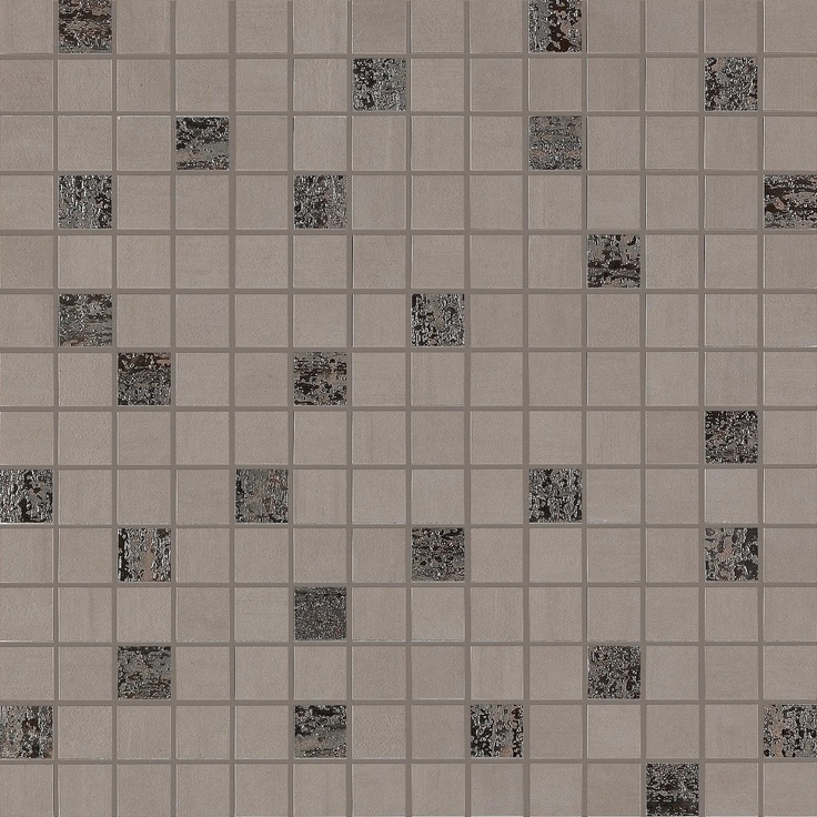 Marazzi Materika С000470750 MMQY_MaterikaMosaicoFango Mosaic 40x40 cm, Italy, concrete look - photo 1 Marazzi Materika С000470750 MMQY_MaterikaMosaicoFango Mosaic 40x40 cm, Italy, concrete look - photo 1