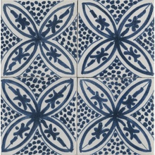 Marazzi Memoria С000546116 MANJ_MemoriaTappeto3BluLux15X15 Feinsteinzeug 15x15 cm, Italien - Foto 1 - Foto 1