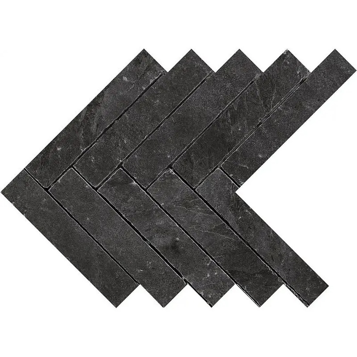 Marazzi Mystone Ardesia С000461700 M0CX_ARDESIA ANTRACITE MOSAICO FRECCIA Mozaika 49,9x61,6 cm, Itálie, břidlice (andesit) - fotografie 1 Marazzi Mystone Ardesia С000461700 M0CX_ARDESIA ANTRACITE MOSAICO FRECCIA Mozaika 49,9x61,6 cm, Itálie, břidlice (andesit) - fotografie 1
