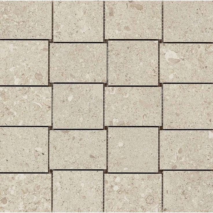 Marazzi Mystone Gris Fleury С000401660 MLWD_MlwdGrisFleuryMosaicoBeige Mosaic 30x30 cm, Italy, other types of stone - photo 1 Marazzi Mystone Gris Fleury С000401660 MLWD_MlwdGrisFleuryMosaicoBeige Mosaic 30x30 cm, Italy, other types of stone - photo 1