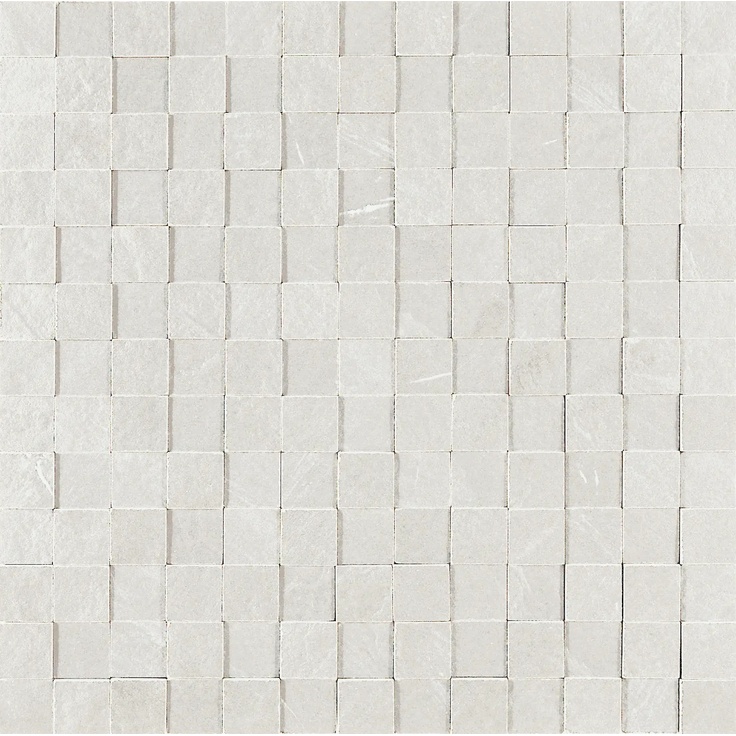 Marazzi Mystone Lavagna С000474047 MD1H_LavagnaMosaico3DBianco Mosaic 30x30 cm, Italy, slate (andesite) - photo 1 Marazzi Mystone Lavagna С000474047 MD1H_LavagnaMosaico3DBianco Mosaic 30x30 cm, Italy, slate (andesite) - photo 1