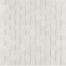 Marazzi Mystone Lavagna С000474047 MD1H_LavagnaMosaico3DBianco Mozaika 30x30 cm, Włochy, łupek (andesyt) - zdjęcie 1 - zdjęcie 1