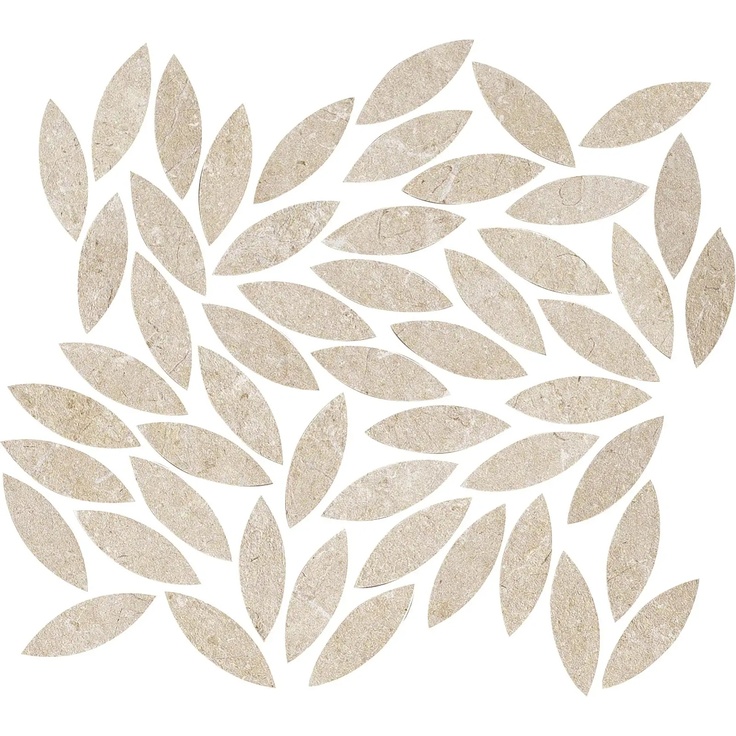 Marazzi Mystone Limestone С000498334 M8LS_LimestoneSandMosaicoFoglie34,2X38 Mosaic 34,2x38 cm, Italy, limestone - photo 1 Marazzi Mystone Limestone С000498334 M8LS_LimestoneSandMosaicoFoglie34,2X38 Mosaic 34,2x38 cm, Italy, limestone - photo 1