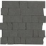 Marazzi Mystone Moon С000502352 M8LL_MoonAnthraciteMosaicoSpaccatella30X30 Mosaic 30x30 cm, Italy, other types of stone - photo 1
