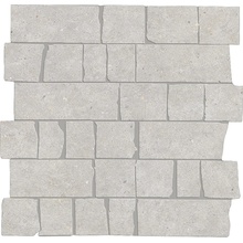 Marazzi Mystone Moon С000502350 M8LJ_MoonWhiteMosaicoSpaccatella30X30 Mozaik 30x30 cm, Italien, övriga typer av sten - foto 1 - foto 1