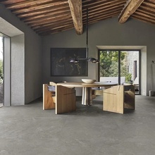 Marazzi Mystone Pietra Ligure 60x60, unglazed porcelain stoneware, Italy, slate (andesite) - interior photo 1 - photo 4