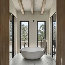 Marazzi Mystone Silver Root 60x60, unglazed porcelain stoneware, Italy, other types of stone - interior photo 1 - 2 Marazzi Mystone Silver Root 60x60, unglazed porcelain stoneware, Italy, other types of stone - interior photo 1 - photo 2