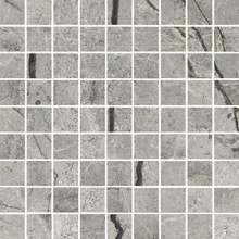Marazzi Mystone Silver Root С000616750 MPNJ_MystoneSilverRootGreyMosaico30X30 Mosaico 30x30 cm, Itália, outros tipos de pedra - foto 1 - foto 1