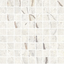 Marazzi Mystone Silver Root С000616751 MPNK_MystoneSilverRootWhiteMosaico30X30 Mosaico 30x30 cm, Itália, outros tipos de pedra - foto 1 - foto 1