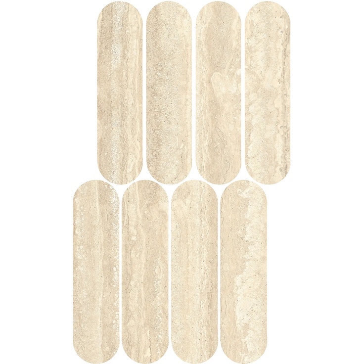 Marazzi Mystone Travertino С000530823 M9PH_MystoneTravertinoClassicoLuxMosaicoOvale20X36,5 Mozaik 20x36,5 cm, Italien, travertin - foto 1 Marazzi Mystone Travertino С000530823 M9PH_MystoneTravertinoClassicoLuxMosaicoOvale20X36,5 Mozaik 20x36,5 cm, Italien, travertin - foto 1