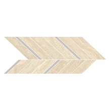 Marazzi Mystone Travertino С000530826 M9Q4_MystoneTravertinoClassicoMosaicoFreccia19,8X52,1 Мозаика 19,8x52,1 см, Италия, травертин - фото 1 - фото 1