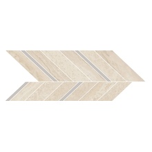 Marazzi Mystone Travertino С000530827 M9Q5_MystoneTravertinoNavonaMosaicoFreccia19,8X52,1 Мозаика 19,8x52,1 см, Италия, травертин - фото 1 - фото 1