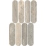 Marazzi Mystone Travertino С000530825 M9PK_MystoneTravertinoSilverLuxMosaicoOvale20X36,5 Mozaik 20x36,5 cm, Italien, travertin - foto 1 Marazzi Mystone Travertino С000530825 M9PK_MystoneTravertinoSilverLuxMosaicoOvale20X36,5 Mozaik 20x36,5 cm, Italien, travertin - foto 1
