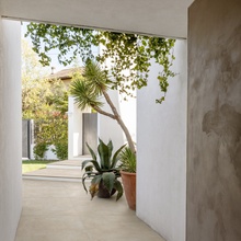 Marazzi Plaza 30x60, unglazed porcelain stoneware, Italy, concrete - interior photo 1 - photo 2