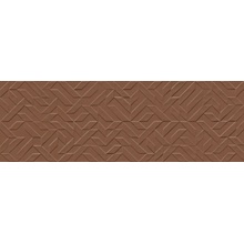 Marazzi Racconti С000584111 MCYY_RaccontiTerracottaStr3DSegmentiRt30X90 azulejo de parede 30x90 cm, Itália, monocromático - foto 1 - foto 1